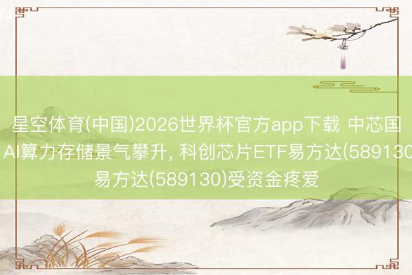 星空体育(中国)2026世界杯官方app下载 中芯国际并购过审, AI算力存储景气攀升, 科创芯片ETF易方达(589130)受资金疼爱