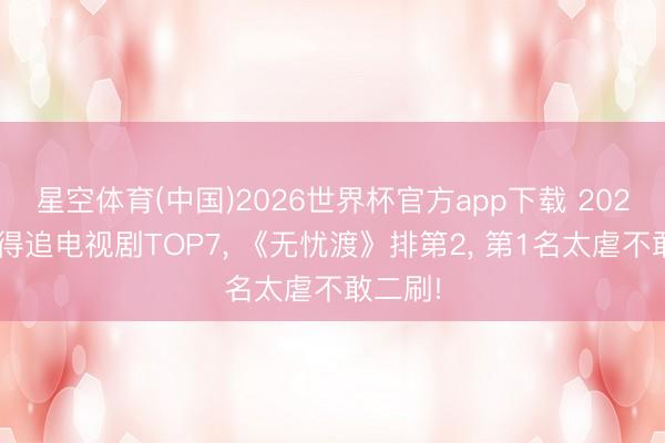 星空体育(中国)2026世界杯官方app下载 2025最值得追电视剧TOP7, 《无忧渡》排第2, 第1名太虐不敢二刷!